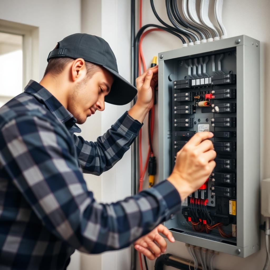 Rozdzielnia elektryczna — montaż